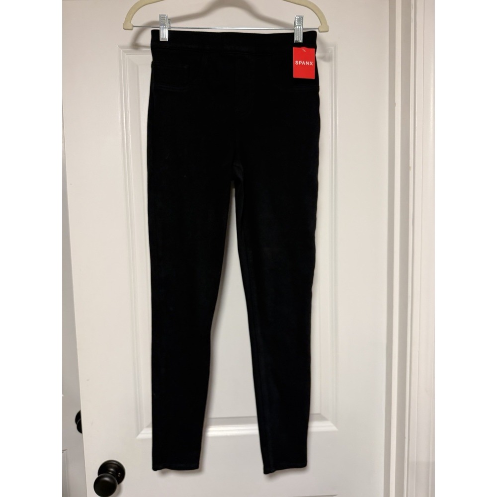 Spanx Jean-ish Ankle Leggings (Style Number 20018R), Women's Size Small, Black